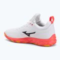 Кросівки волейбольні Mizuno Wave Luminous 3 white/fiery coral 2/citrus 3