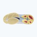 Кросівки волейбольні жіночі Mizuno Wave Voltage 2 Mid white/calypso coral/pale banan 11