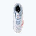 Кросівки волейбольні жіночі Mizuno Wave Voltage 2 Mid white/calypso coral/pale banan 12