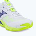 Кросівки волейбольні Mizuno Wave Momentum Elite Mid white/lightning yellow/dazzling blue 7