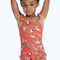 Купальник суцільний дитячий  Speedo Digital Frill Thinstrap Swimsuit помаранчевий 8-1288115155 4