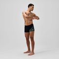 Плавки чоловічі Speedo Medley Logo Aquashort black/alfalfa green 2