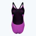 Жіночий злитий купальник Nike Logo Tape Fastback фуксія dream 2