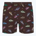 Шорти для плавання чоловічі Nike Multi Print 5" Volley baroque brown 5