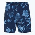 Шорти для плавання чоловічі Nike Fine Floral 7" Volley midnight navy 5