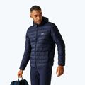 Куртка чоловіча REGATTA Hooded Marizion black navy/olympian blue