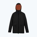 Куртка дощовик чоловіча Regatta Balaton black/pumpkin spice 10
