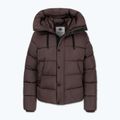 Куртка зимова жіноча Pitbull Amalia Padded Hooded dark chocolate 5