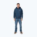Кофта чоловіча Pitbull Sampson Hooded Sweatshirt petrol blue 2