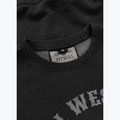 Кофта чоловіча Pitbull Strenght & Respect Crewneck washed dark graphite 7