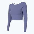 Топ для йоги жіночий 4F TSDL019 LS denim 3