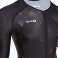 Чоловічий триатлонний костюм Quest Aerofit Base чорний 3