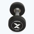 Гантеля чавунна гумована XTREXO Pro 4 кг чорний 6