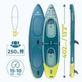 Байдарка/SUP гібрид AQUASTIC Raglan 13'2" зелений 20