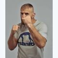 Футболка чоловіча MANTO Vibe 25 світло-сірий/темно-фіолетовий 5
