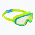 Маска для плавання дитяча AQUA-SPEED Tivano JR блакитна/зелена