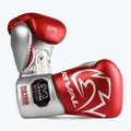 Рукавиці боксерські Rival RS100 Professional red/silver 2