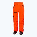 Штани лижні чоловічі Helly Hansen Sogn Cargo neon orange 5