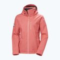Куртка вітрильна жіноча Helly Hansen Crew Hooded 2.0 sunset pink 8
