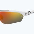 Окуляри сонцезахисні чоловічі Under Armour Yard Pro matte white/orange multilayer oleophobic 7