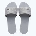 Жіночі шльопанці Havaianas You Malta Metallic льодово-сірі 11