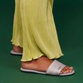 Жіночі шльопанці Havaianas You Malta Metallic льодово-сірі 15