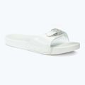 Жіночі шльопанці Scholl Pescura Flat Aqua Eva білого кольору