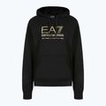 Кофта чоловіча EA7 Emporio Armani Train Visibility Hoodie black / gold