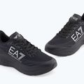 Кросівки EA7 Emporio Armani Wave Cracking full black / silver 13