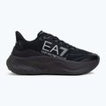 Кросівки EA7 Emporio Armani Wave Cracking full black / silver 2