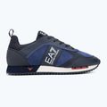 Кросівки EA7 Emporio Armani Black & White Suede sky captain / deep cobal / mineral 2