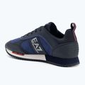Кросівки EA7 Emporio Armani Black & White Suede sky captain / deep cobal / mineral 3