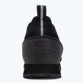 Кросівки EA7 Emporio Armani Black & White Suede triple black micropunch 6
