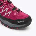 Черевики трекінгові дитячі CMP Rigel Low Wp berry / pink fluo 7