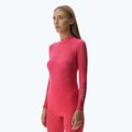 Жіноча термоактивна кофта UYN Elevation Biomorph LS Turtle Neck pink yarrow 4