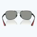 Окуляри сонцезахисні Ray-Ban Rb8336M Scuderia matt black/dark grey mirror blue/red 5