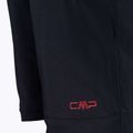 Штани для трекінгу жіночі CMP Zip Off чорно-рожеві 3T51446/05UG 4