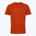 Чоловіча футболка EA7 Emporio Armani Visibility Cotton Crew з чаєм ройбуш