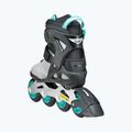 Роликові ковзани жіночі Rollerblade Macroblade 80 W grey/teal blue 5