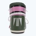 Черевики зимові жіночі Moon Boot Icon Low Space Racing forest green/silver/pink 6