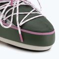 Черевики зимові жіночі Moon Boot Icon Low Space Racing forest green/silver/pink 7