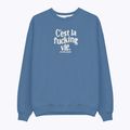 Кофта чоловіча Kaotiko C'est la vie denim blue 4