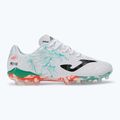 Кросівки футбольні чоловічі Supercopa AG white/turquoise 2