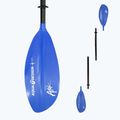 Весло для байдарки 4-компонентне AQUADESIGN K1 Attak 4 blue