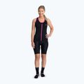 Жіноча велофутболка Rogelli Abbey Tank Top W чорна / рожева 2