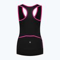 Жіноча велофутболка Rogelli Abbey Tank Top W чорна / рожева 5
