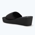 Шльопанці жіночі Calvin Klein YW0YW01725 Beach Wedge Slide Canvas triple black 3