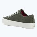 Кросівки жіночі Calvin Klein HW0HW02970 Vulc Flatf Laceup Ripst deep lichen green/pink yarrow 3