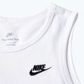 Топ чоловічий Nike Sportswear Club TT white/black 3