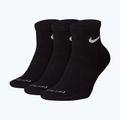 Шкарпетки Nike Everyday Plus Cushioned Ankle 3 пари black/white